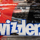 Bag of black licorice Twizzlers at store